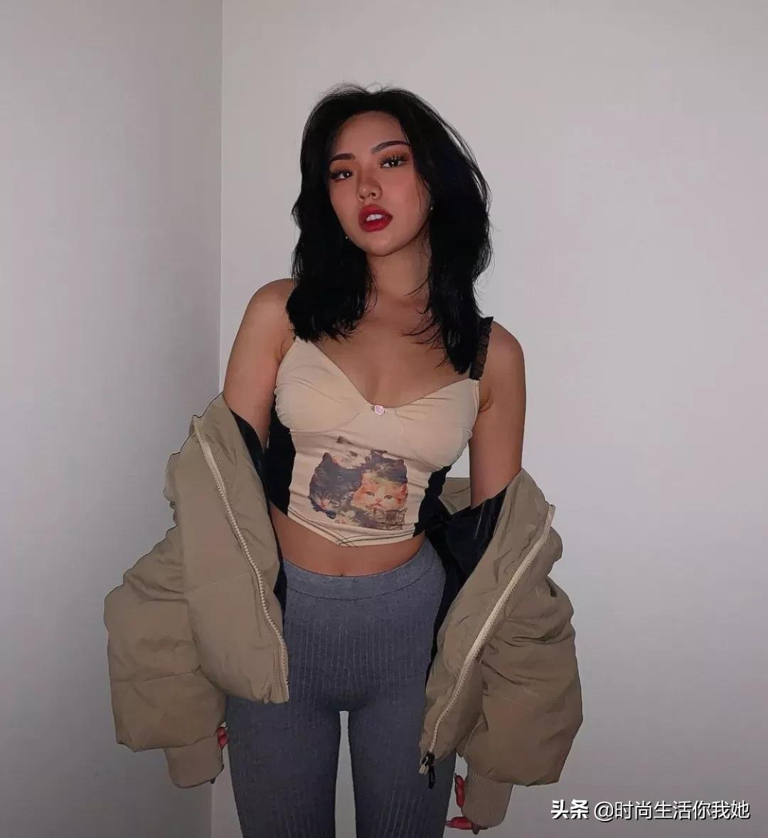 适合圆脸微胖的女生,微胖型女生显老