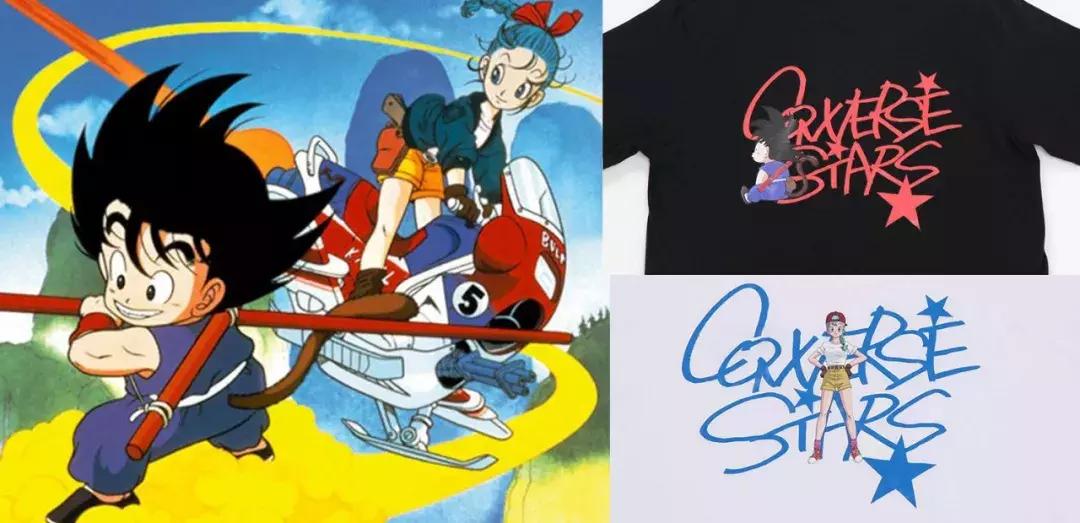 匡威短袖七龙珠,匡威onestar711联名