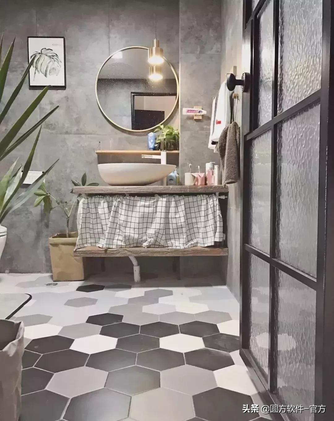 卫生间黄色瓷砖搭配什么颜色橱柜,卫生间瓷砖怎么搭配颜色更好看