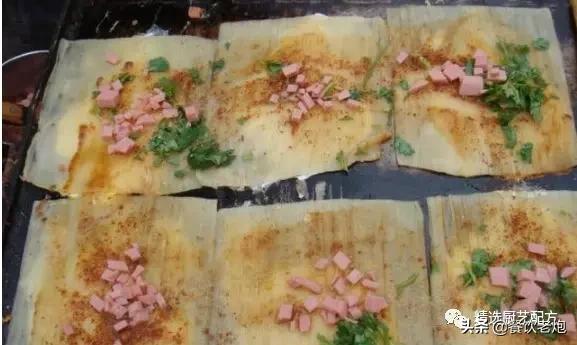 烤冷面面皮配方的做法,烤冷面酱料配方摆地摊