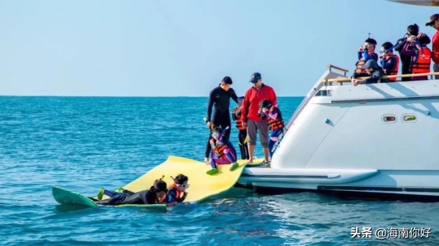 海南旅游豪华游艇出海,海南海上游艇包含海上玩的吗