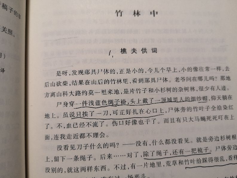 罗生门的读书笔记第一节,罗生门短篇小说集读后感