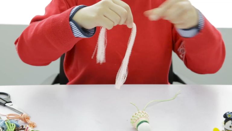 编个羽球挂坠祝福自己吧