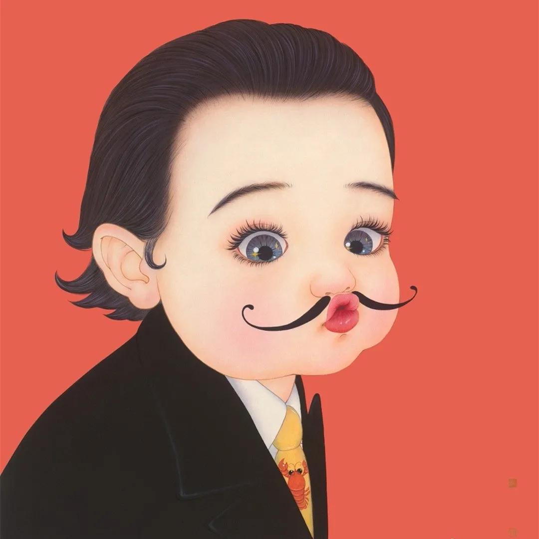 萌娃可爱头像图片可直接保存,萌娃可爱头像卡通男孩和猫