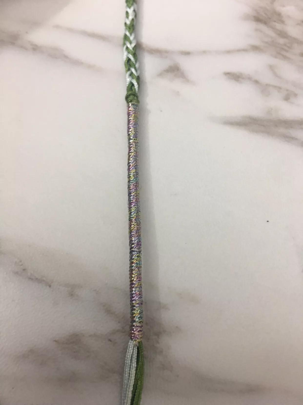 同心结八股辫教程,桃花八股辫项链绳的编法