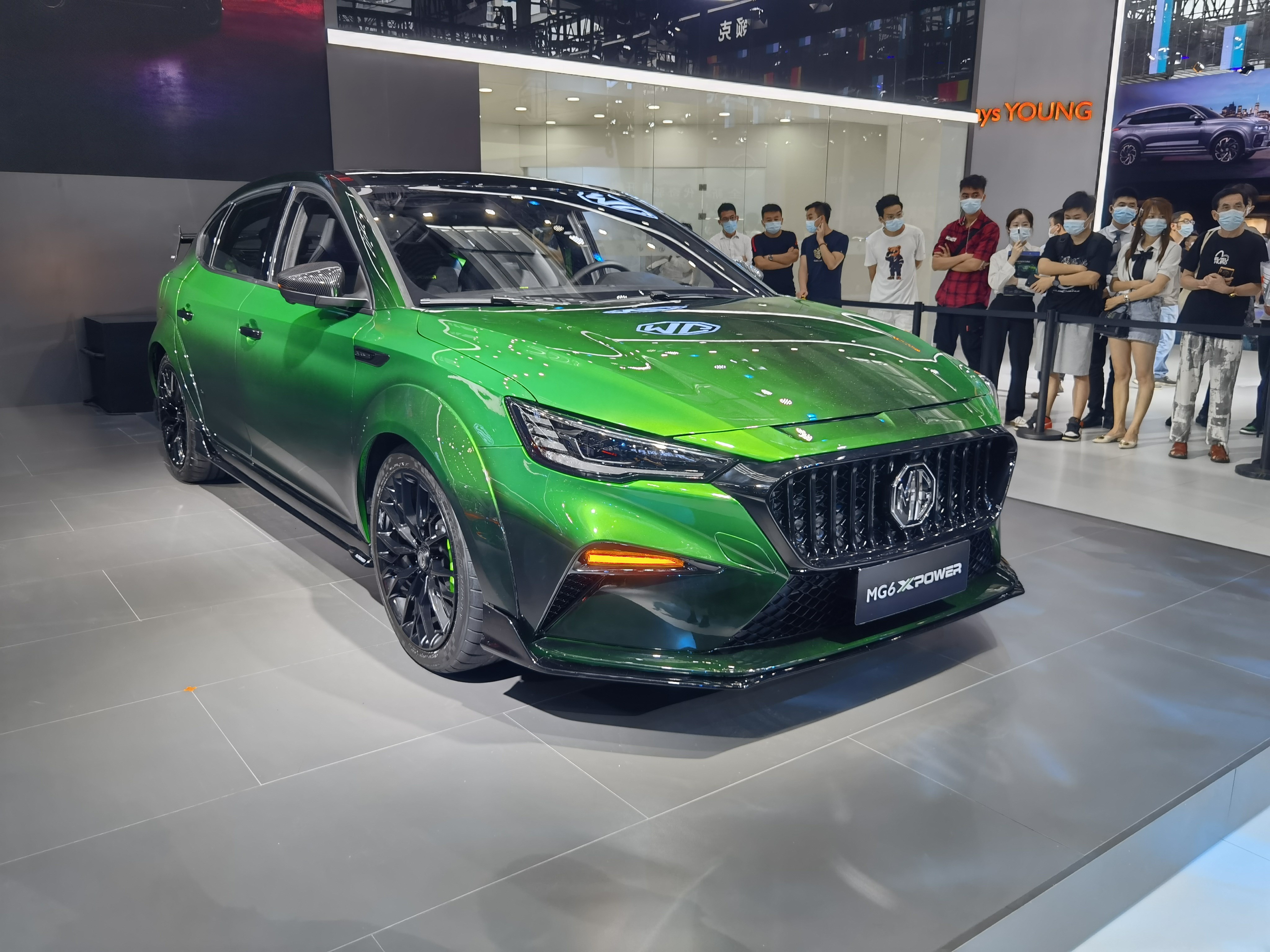 mg6xpower来袭造型前卫个性,mg6改装后能上路吗