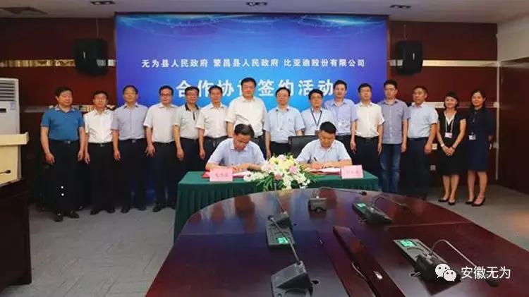 安徽省无为市比亚迪老总王传福,王传福对无为二中捐款多少