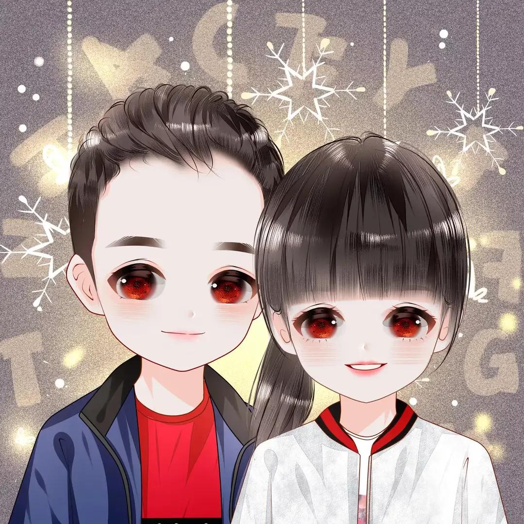 甜酷可爱的微信头像卡通,又好看又可爱又美丽的情侣头像