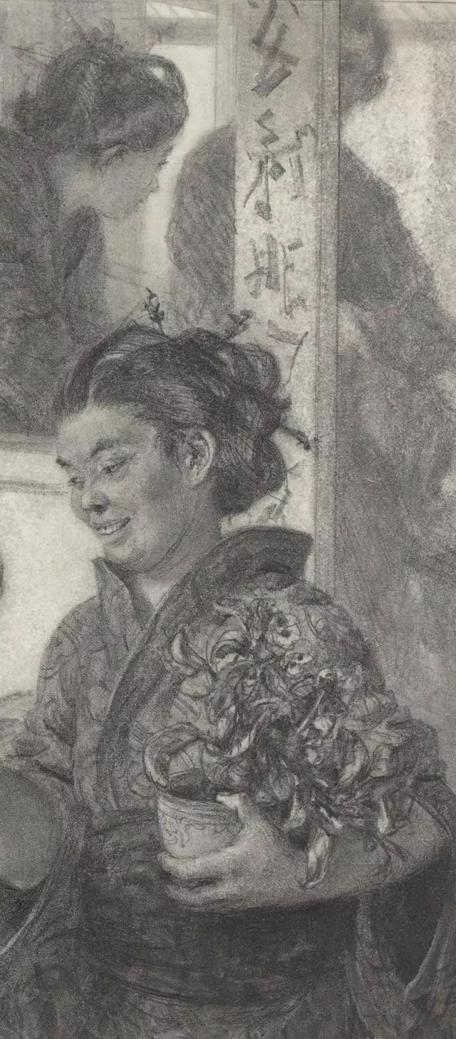 华卿画室素描头像,北京华卿画室在哪