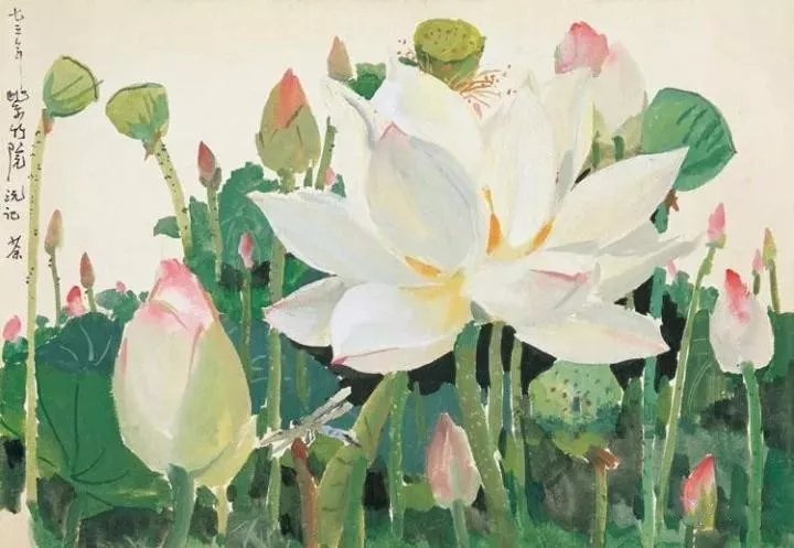 吴冠中水彩风景画,吴冠中水彩作品