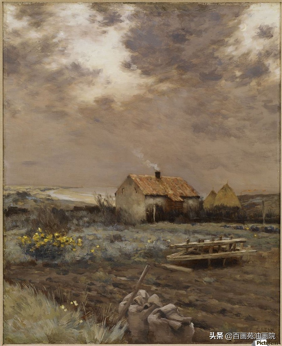 油画风景作品创作说明,油画风景画法技巧