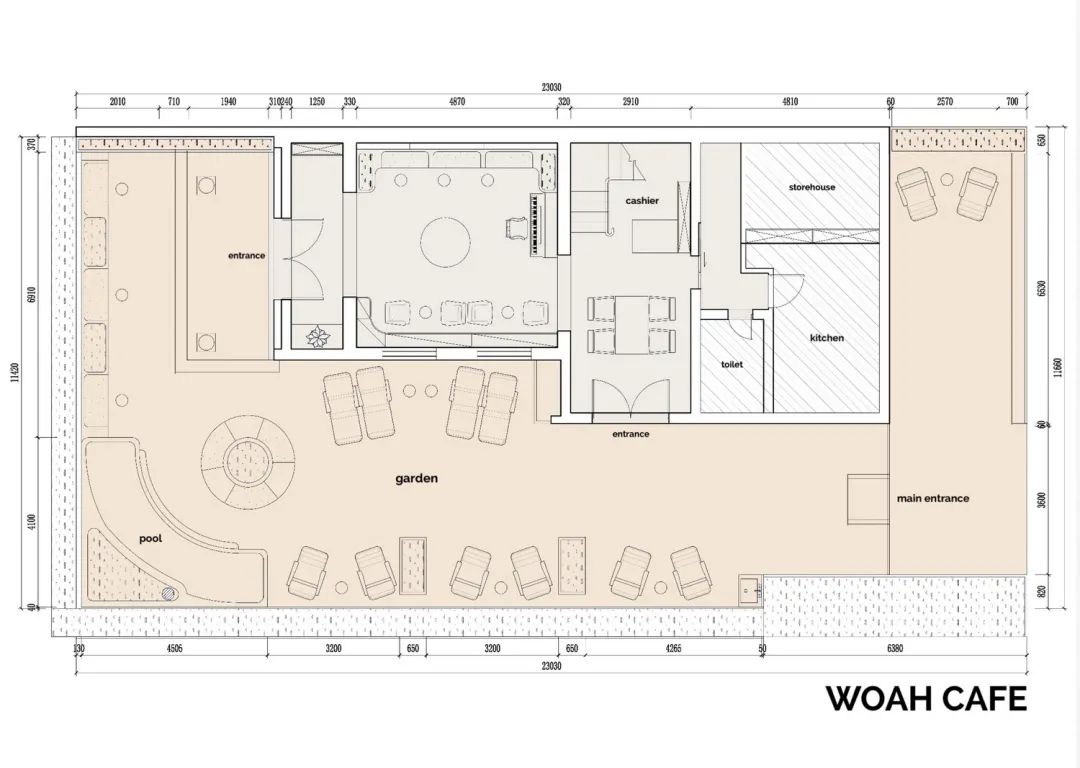自然风格的咖啡厅设计思路,好看简单咖啡厅空间设计