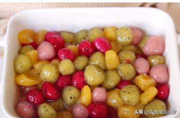 自制水果口味的爆浆珍珠,水果珍珠怎么做简单又好吃