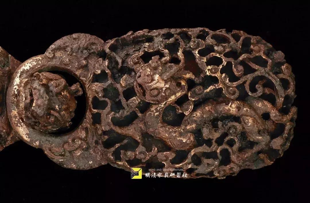 青铜错金工艺品,金银错嵌工艺