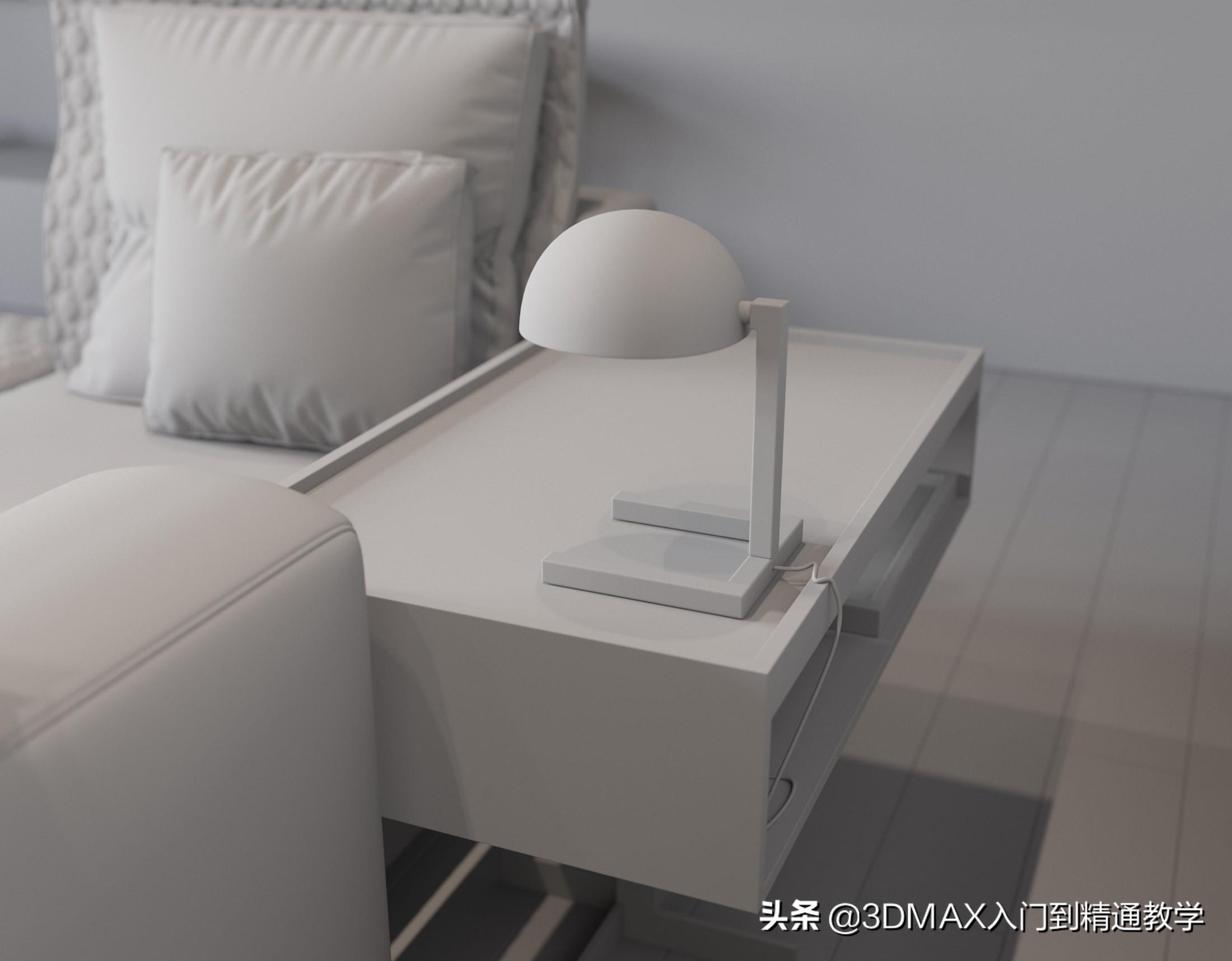 那些好看的效果图是怎么做的,耗时56小时才完成作品