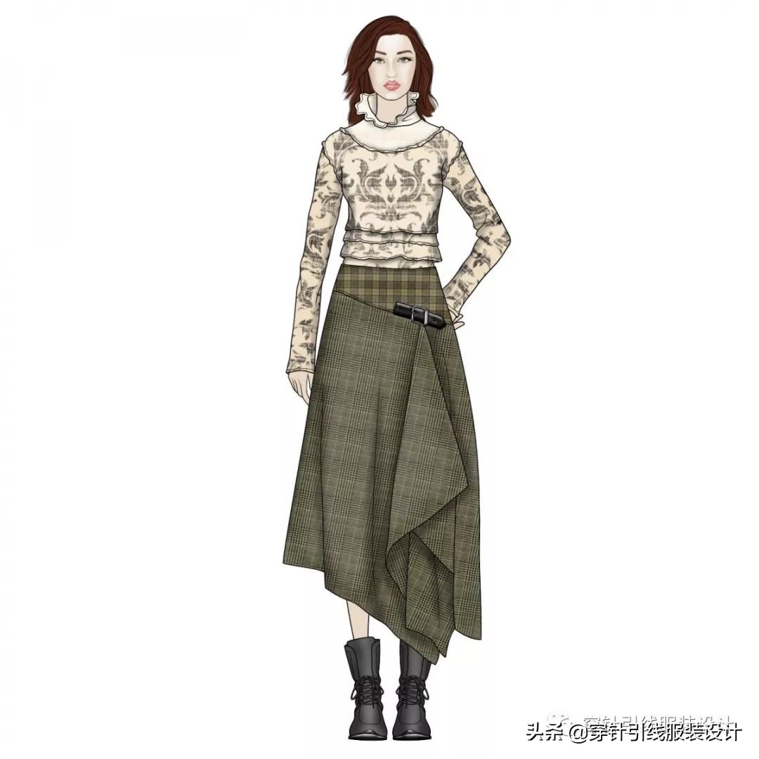 美甲款式图片中长款复杂款式,女士衬衫款式图片及款式说明