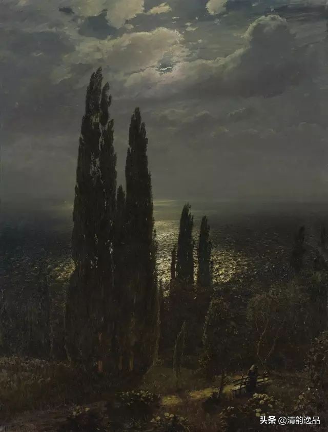 俄罗斯画家经典油画风景作品欣赏,俄罗斯艺术家尤金油画