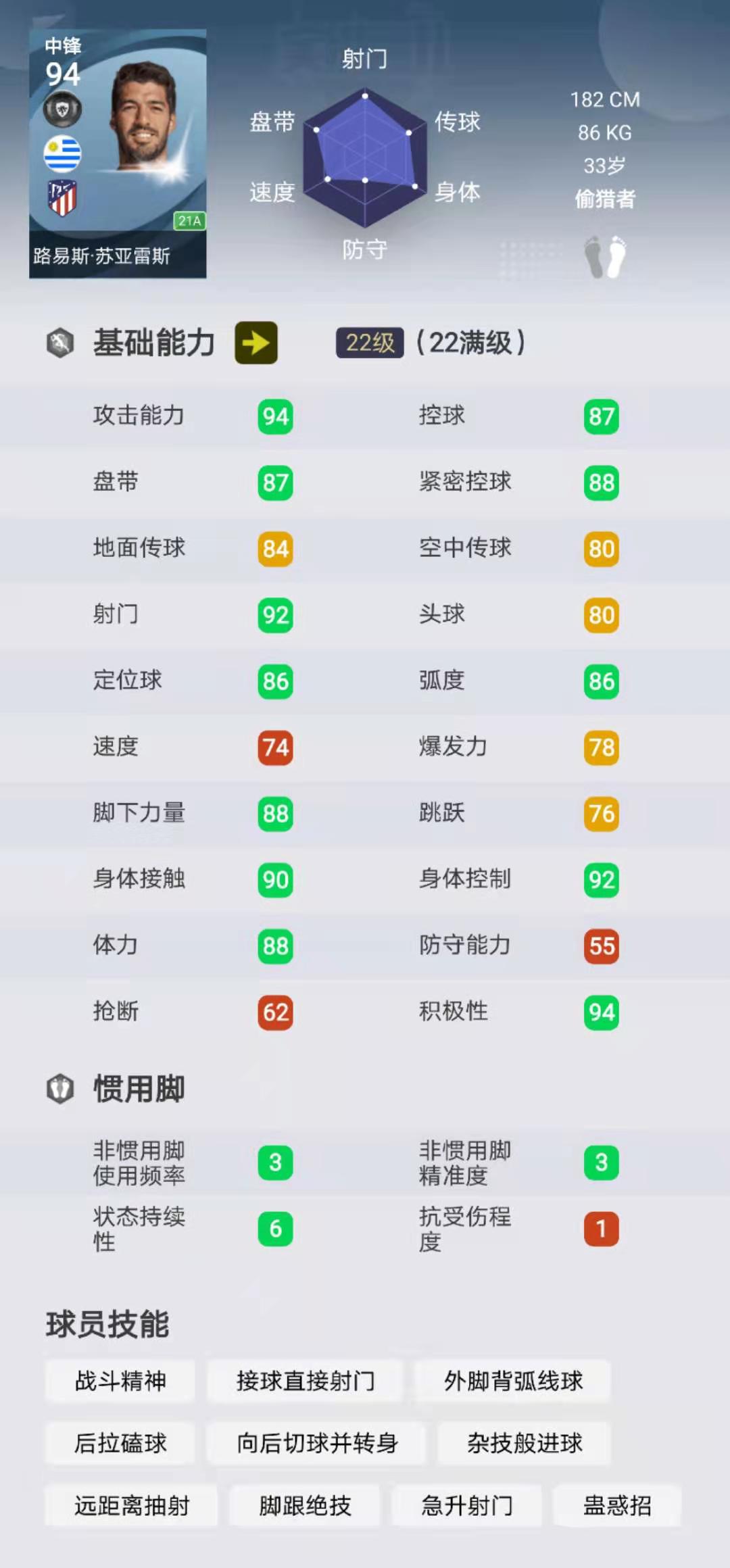 实况足球2021手游普卡前锋推荐,实况足球热门阵型推荐