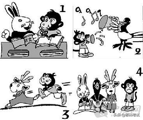 四年级上册语文67页看图写话100字,小学一二年级看图写话图片和范文