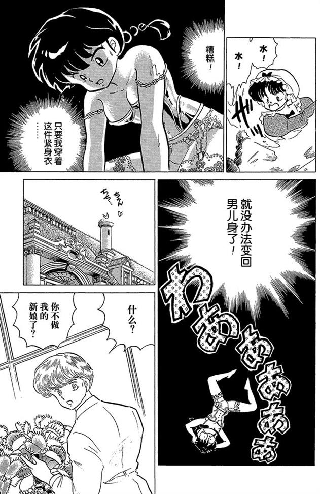 熊猫爸爸又要坑儿子了，希望男主嫁给高富帅保养天年！乱马漫画89