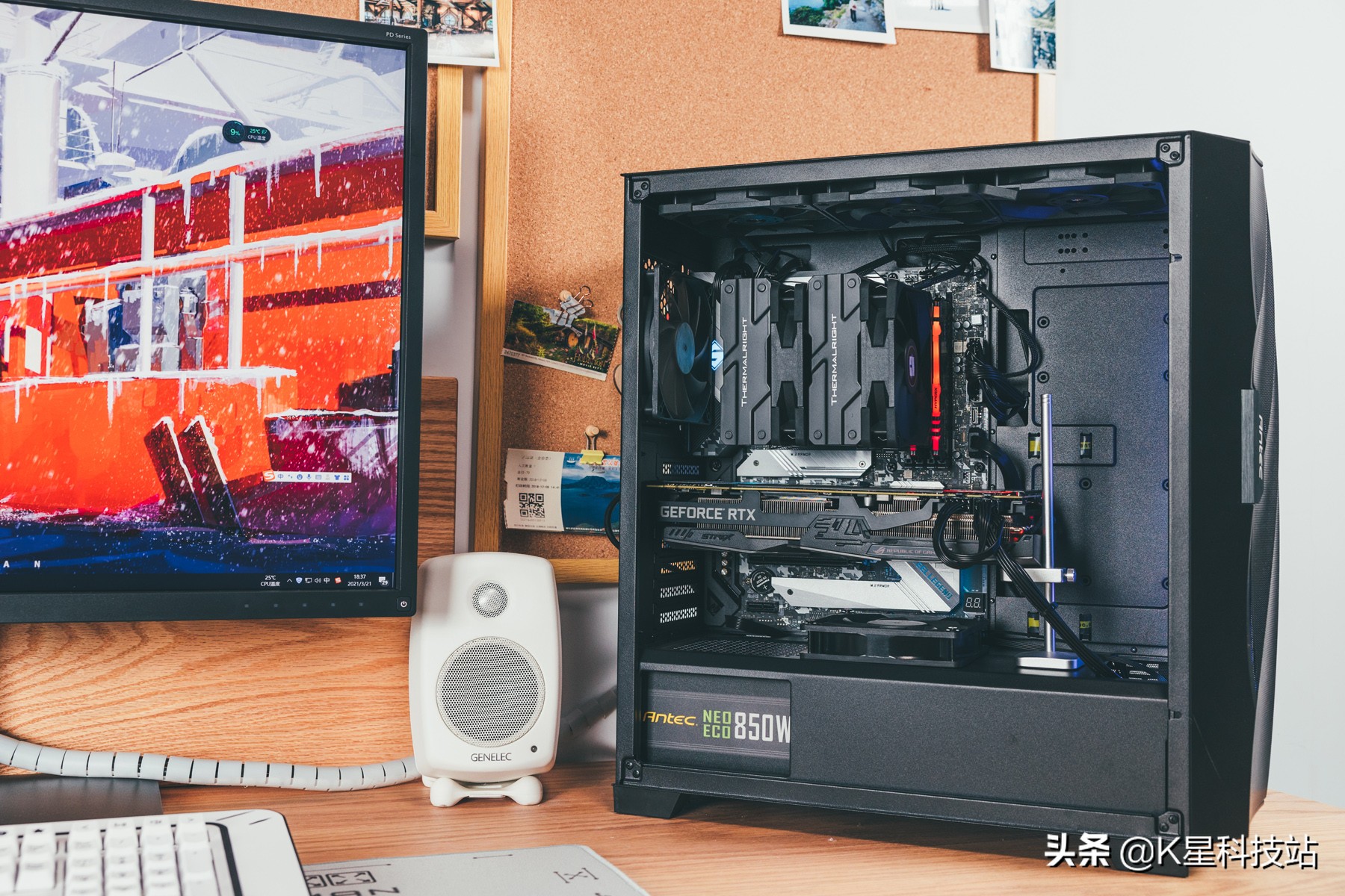 N卡3080溢价下的妥协，一台5900X剪辑后期商用主机装机