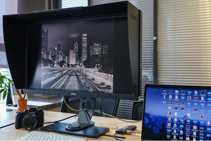 明基sw240专业摄影绘图色准显示器,明基专业显示器sw2700和240区别