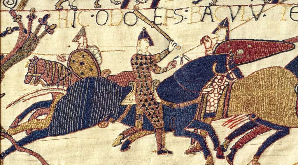 中世纪的挂毯,中世纪士兵装备穿戴过程