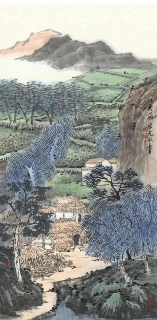 充满诗情画意的山水田园风光,慢慢体味令人陶醉的田园山水韵味