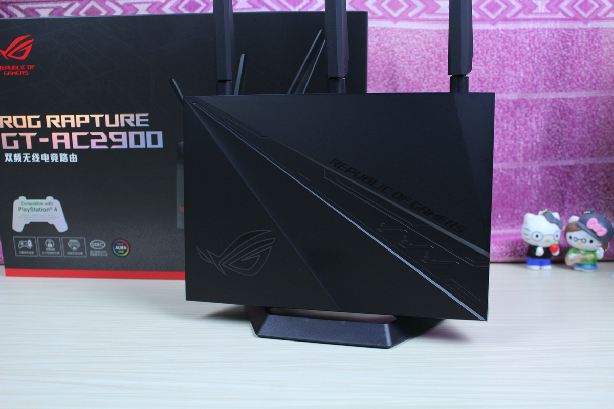 PS4SwitchXBox三重三端加速电竞路由ROGGT-AC2900测评体验