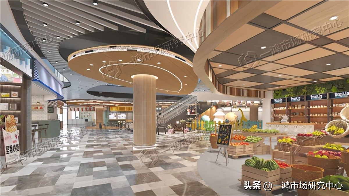 农贸菜市场设计案例效果图,现在的农贸市场怎么设计