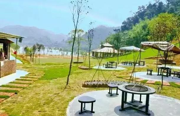 九牛洞观光生态民宿,清远山间梯田仙境森林泳池民宿