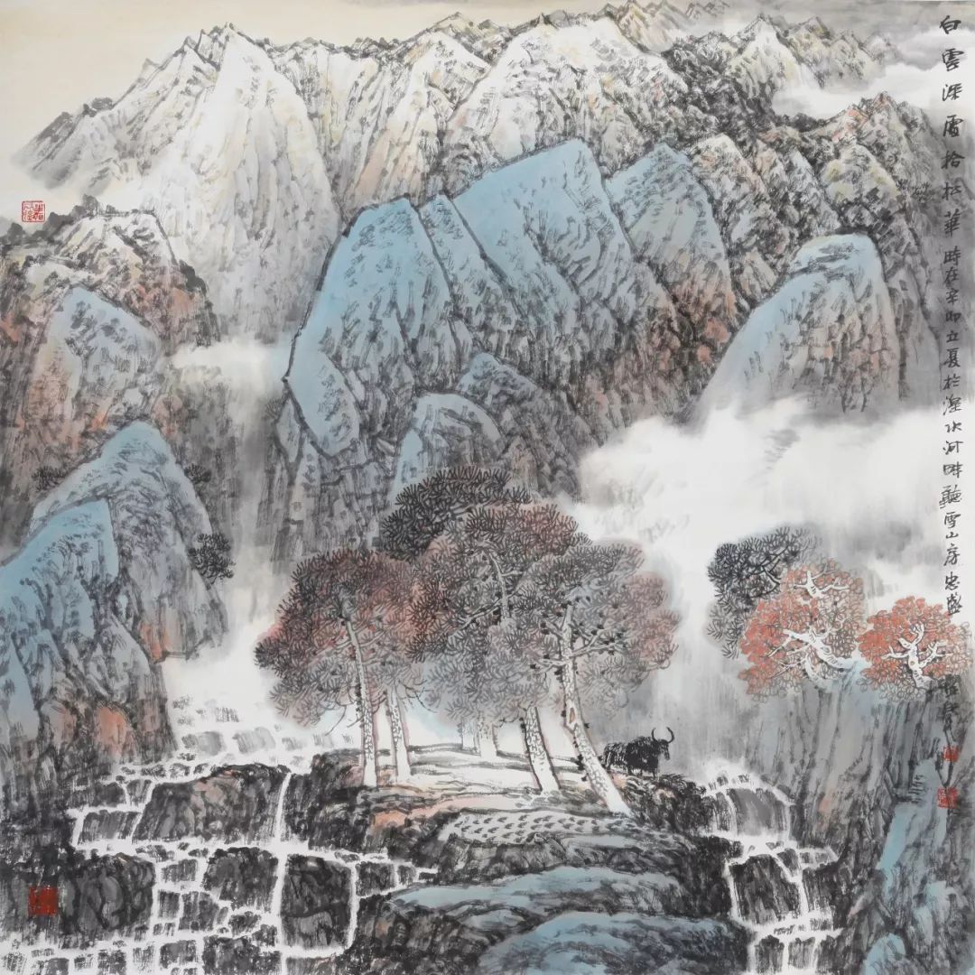 当代中国画名家作品欣赏,水墨丹青当代中国画名家