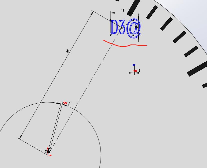 用solidworks数字阵列一个表盘刻度，内含建模视频