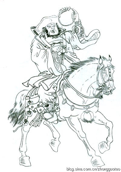 牛牧野水浒扑克,牛牧野水浒人物