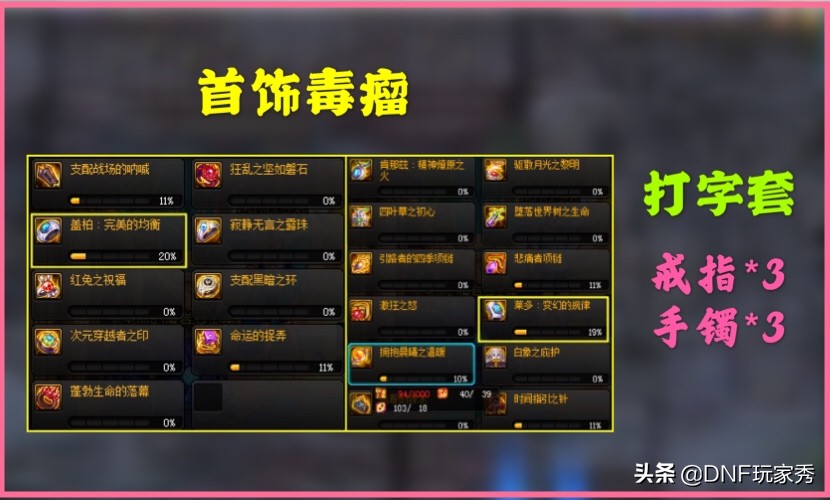 dnf最强深渊毒瘤排名,dnf深渊毒瘤传奇