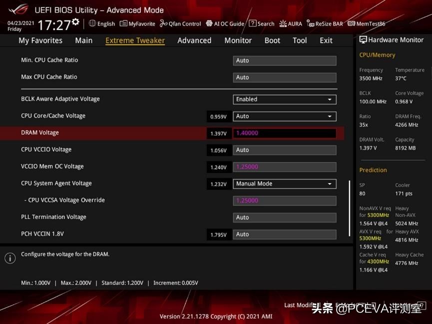 12代酷睿cpuddr4内存超频,11代酷睿i7超频