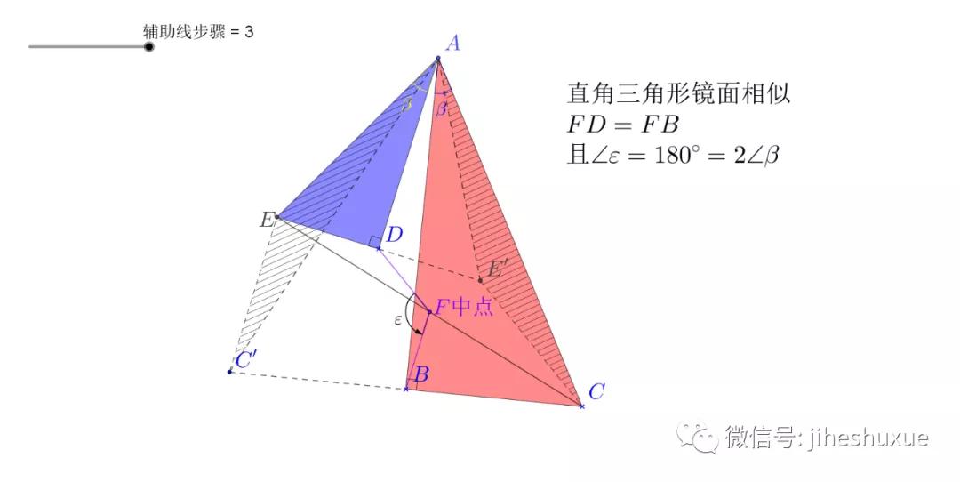 任意相似直角三角形360度旋转模型,相似三角形存在性问题解题模型