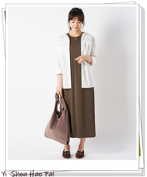 老外把这类衣服叫“Safari”，适合做春装！日本女人很流行穿