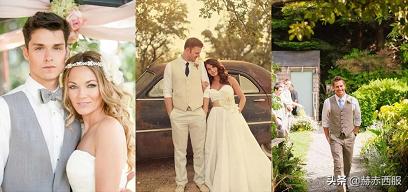 夏季婚礼西装穿搭高级感,夏季室外婚礼新郎穿什么颜色西装