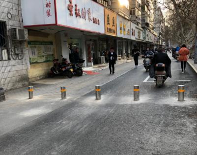 非机动车道隔离桩设不设,非机动车道隔离桩合法吗