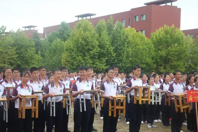 固始永和中学军训2019,固始永和新生军训