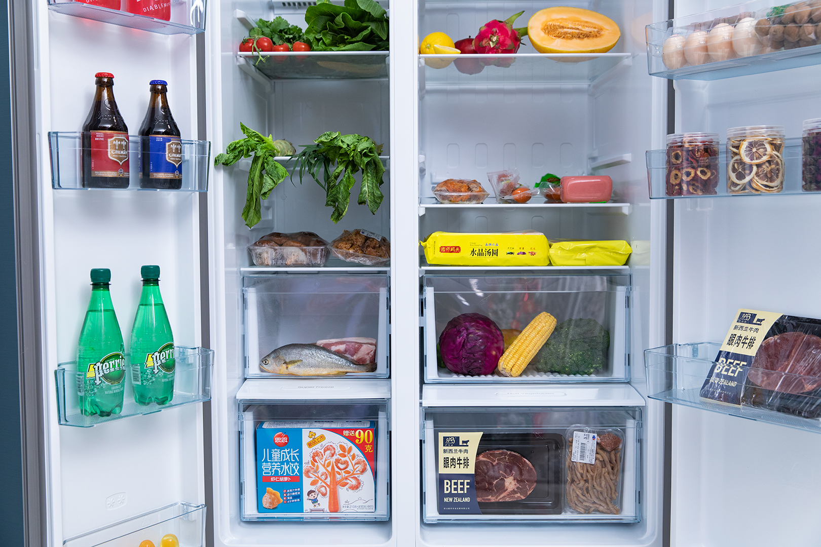 美的629冰箱费电吗,美的629冰箱是风冷吗