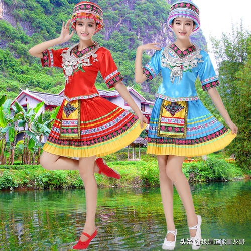 中国各民族服饰图集，你认识几个?