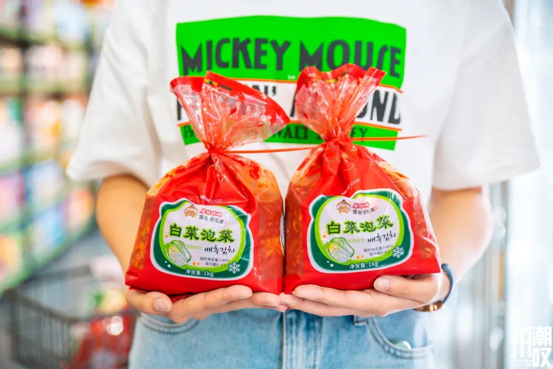 从韩国回来在超市买东西,韩国超市进口东西