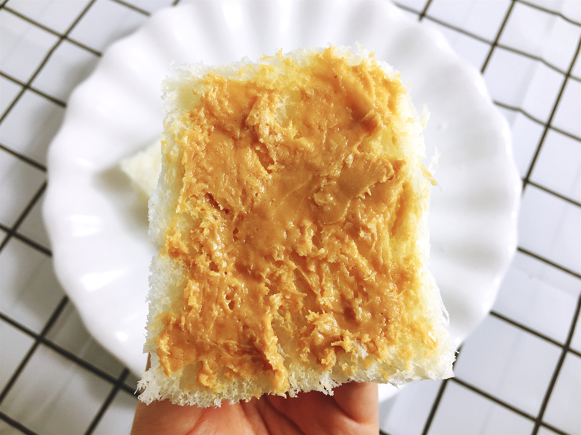 花生酱西多士吐司家庭版,花生西多士吐司的做法