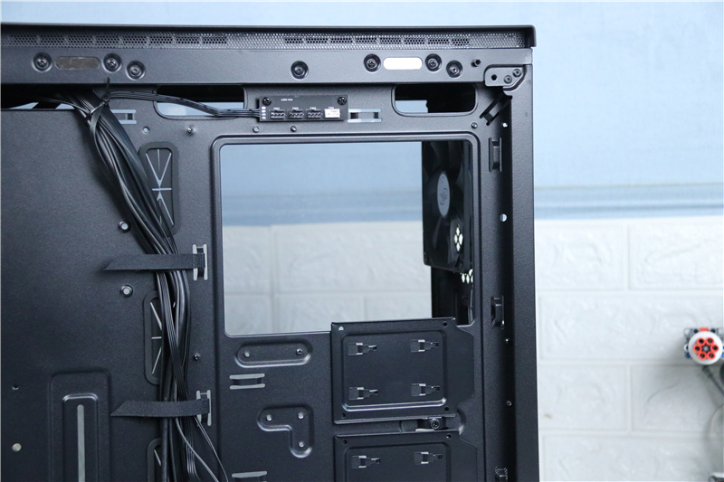 九州风神魔方310装机走线详细教程,九州风神魔方110机箱加风扇