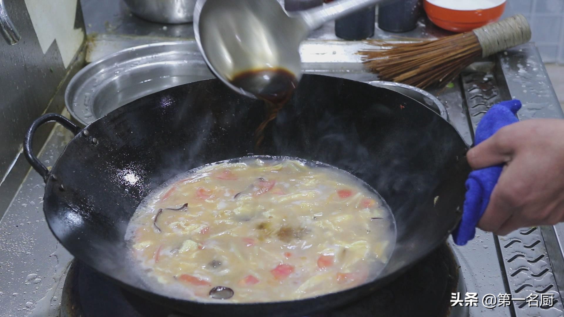 鸡蛋汤怎么弄好喝,鸡蛋汤怎么下锅好看好喝