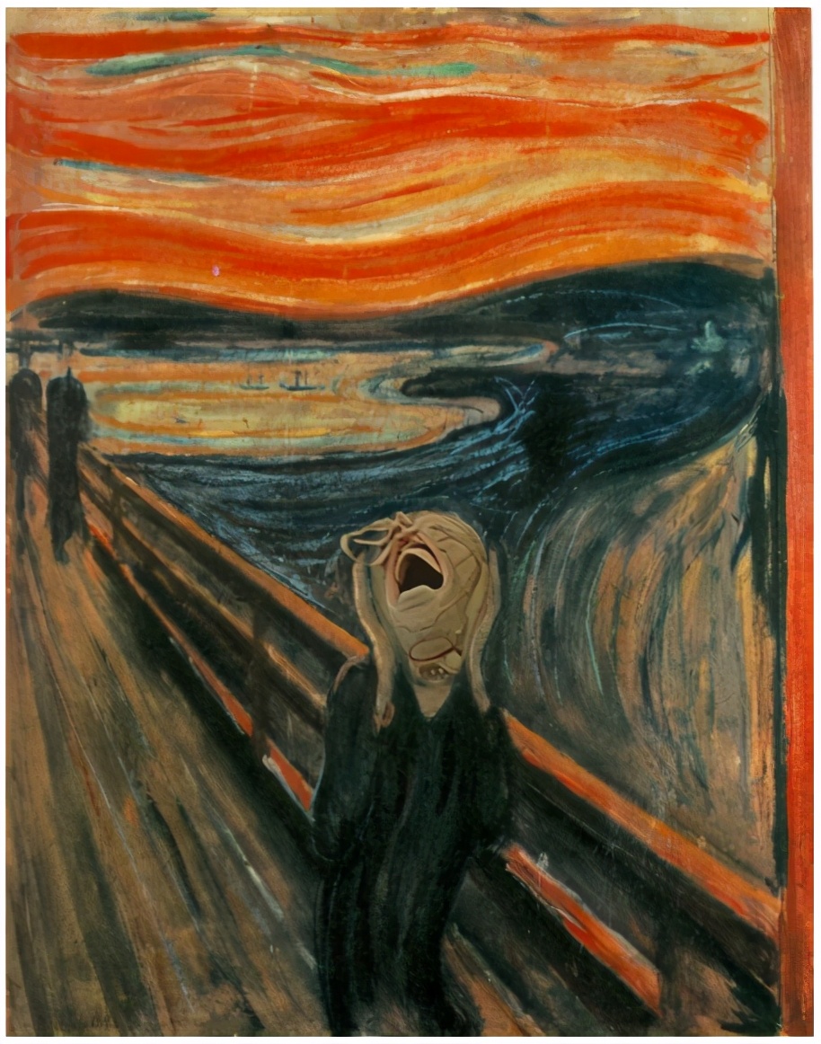 P在脸上毫无违和！“开口大笑的粉红球鞋”与真人相似度极高