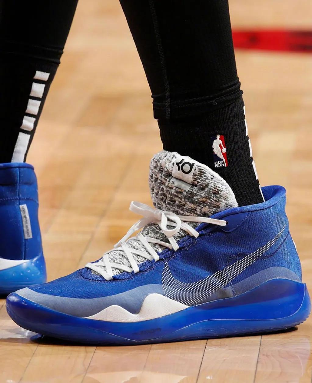 nba球鞋上脚杜兰特13,nba球星上脚杜兰特球鞋