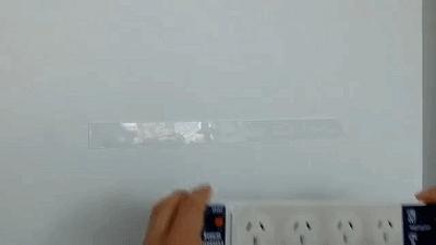 黑科技魔力胶带！反复粘贴不留痕，水洗后又恢复如初